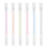 6 Pcs Ballpoint Glue Pen, Quick Dry Glue Pens Cute Macaron Glue Pen Gel Pens Glue Sticks for Handmade Crafting Scrapbooking Card Making School Sup...