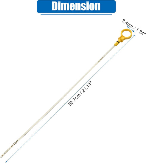 uxcell Engine Oil Level Indicator Dipstick for Mazda 3 2007-2013 for Mazda 6 2006-2007 for Mazda CX-7 2007-2012 No.L3K910450...