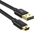Mini USB Cable for Canon PowerShot Rebel EOS DSLR ELPH Digital Camera,Mini B Cord for GoPro Hero 3+,HD,MP3 Player,PS3 Controller Cord,Garmin,Dash ...