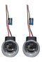 Muzzys -Set of Two- 3156/4156 Wire Harness Pigtail Socket for LED and Standard Bulbs Turn Signal, Brake Light, DRL, Daytime Running Lights, Backup...
