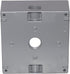 Sigma Electric 14350 Sigma Outlet Box 4-1/2" Hx4-1/2 Wx2-1/10 D Al 2 Gang, Three 1/2" Holes Gray Shrinkwrap, No Size, Grey...