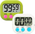 Kitchen Timer Digital for Teachers Kids Cooking with Magnetic + ON/Off Switch + Count Up Countdown, Stopwatch Timer Stand/Hook, Cooking Timer with...