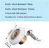 4X Replacement Shower Door Rollers/Runners/Wheels 19mm Diameter...