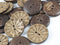 YAKA 50pc New Thick Coconut Shell 2 Holes Button Craft/Sewing/hot Products...