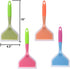 Omelette Spatula 10-Inch Silicone Pancakes Shovel Durable Heat-resistant Wide Spatula Turner Nonstick Fried Shovel for Eggs Crepes Brownies Fish P...