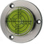 50mm scale High precision horizontal bubble Aluminium Case Bullseye Spirit Bubble Surface Level Round Inclinometers for Surveying Instruments and ...