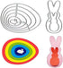 Easter Die Cuts for Card Making,Easter Egg Cutting Dies Rabbit Embossing Template for Scrapbooking DIY Cards Album Crafts Supplies Decorations...