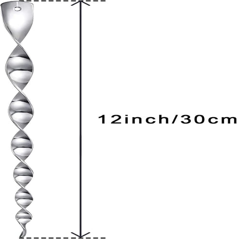 Hestya 15 Pieces Bird Repellent Reflective Scare Rods Bird Strike Prevention for Windows 12 Inch Effective Hanging Bird Repellent Devices to Keep ...