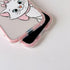 Clear Transparent Soft TPU Light Up in The Dark Case for Apple iPhone 15 Pro Max Cat Kitty Kitten Bow Baby Pink Color Bow Cartoon Anime Cute Lovel...