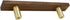 Brass Wood Cabinet Handle,Square Walnut Wood Handle,150mm/5.91" Length,96mm/3.78" Hole Distance,2pcs...