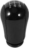 Shift Knob, 5 Speed MT Gear Stick Shift Knob for MK3 S-MAX New Black Grey (Black)...