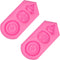 2 Pieces Superhero Silicone Mold Cookie Fondant Molds Candy Chocolate Fondant Molds...