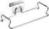 Over-The-Cabinet Plastic Bag Storage and Grocery Bag Holder, Kitchen Storage - Chrome...