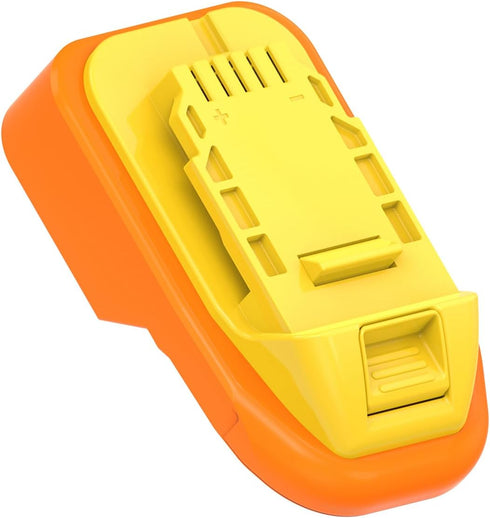 Adapter - for DeWalt 20V MAX Tools (Not 18V Ni-CD) - Compatible with Ridgid 18V Batteries for Power Supply, No Charge Function - 1 Adapter Only...