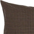 VHC Brands Kettle Grove Standard Pillow Case Set of 2 21x30 Country Primitive Bedding Accessory, Country Black...