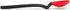 Dreamfarm Mini Supoon Non-Stick Sit-Up Silicone Scraping Cooking Spoon, Jar Scraper Measures 5ml Tsp - 8" Red...