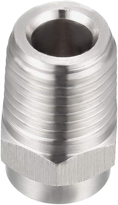 uxcell Pressure Washer Nozzle, 1/4NPT Thread Spray Tip (0 Degree, 1.2mm Orifice Diameter)...