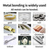 20g Metal glue,glue for metal,for bonding between metal and metal,metal and other material.Instant super glue for metal,stainless steel,DIY craft,...