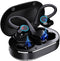 Earbuds, Q23 PRO Bluetooth 5.1 Sport Waterproof Earphones with Charging Case, Stereo Noise Cancelling Earhooks Headset Bulit in Mic, for Sports Tr...