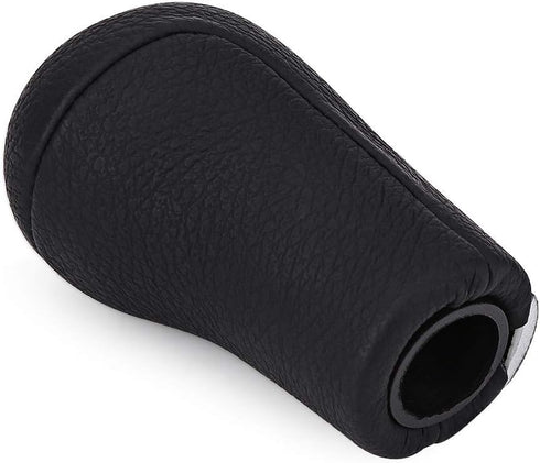 5 Speed Gear Shift Knob, Manual Gear Shift Knob Kit with Black Gear Stick Gaiter Cover Leather Shift Boot Cover Gear Shift Knob Gearstick Gaiter B...