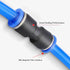 zjxed 40pcs 4mm Quick Connect Air Hose Connector Fittings, 4mm Push to Connect Fittings, Pneumatic Fittings Kit For 5/32" Tube OD...