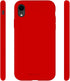GOOSPERY Liquid Silicone Case for Apple iPhone XR 6.1 Inch (2018) Jelly Rubber Bumper Case with Soft Microfiber Lining (Red)...