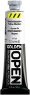 OPEN Slow-Drying Acrylics by GOLDEN, Benzimidazolone Yel Med, 2 fl oz. tube, Professional Acrylic Paint, Semi-Transparent...