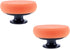 2PCS Car Waxing Sponge 3.66 Inch Wax Applicator Sponge Cleaning Tool Soft Wax Foam Applicator Pad for Car Maintenance Cleaning, with 2PCS Handles(...