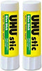 UHU 99655 Stic Permanent Clear Application Glue Stick, 1.41 oz (2 Pack)...