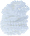 Yalulu 10 Yards Mini Pom Pom Trim Ball Fringe Ribbon Tassel DIY Sewing Accessory Lace for Home Party Decoration,1cm Width (White)...