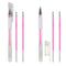 Eyebrow microblading Marker Pen,Skin Marker Pen,Eyebrow Permanent Makeup Position Mapping Mark Tools (Pink)...