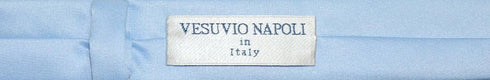 Vesuvio Napoli Narrow NeckTie Extra Skinny BABY BLUE Thin 1.5" Neck Tie...