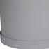 Bloem Mathers Round Planter with Saucer Tray: 6" - Cement - Modern Design, Durable Plastic Pot, Removable Saucer, for Indoor & Outdoor Use, Garden...