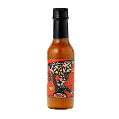 TorchBearer Sauces The Rapture Trinidad Scorpion Pepper Hot Sauce, 5 Fl Oz - Deadly Hot - All Natural, Vegan, Extract-Free, Made in USA...