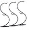 Archi 3 Pack Creative Hanging Plant Glass Stand Flower Holder for Landscape Garden Decor (S Shape Stand)...