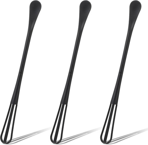 3 Pcs Tiny Whisk, Whisk Tool, Multifunctional Small Whisks for Cooking, Mini Whisk, Mini Small Wisk for Blending, Whisking, Beating Ingredients, M...