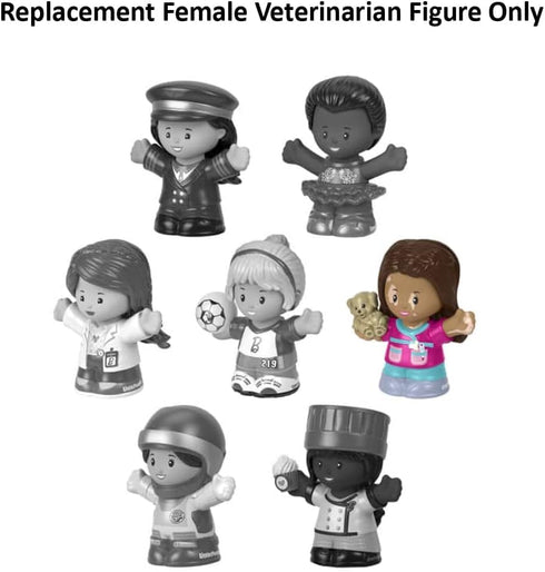 Replacement Part for Fisher-Price Little People Playset - Replacement Female Veterinarian Figure ~ Inspired by Barbie You Can Be Anything...
