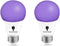 Bluex Bulbs 2 Pack LED Black Light Bulb, 9W A19 E26 Blacklight Bulb Level 385-400nm, Body Paint, Glow in The Dark LED Light Bulb Neon Glow Fluores...