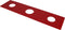 Waterline 3 Hole Escutcheon Deck Repair Plate for Kitchen or Bathroom Faucets - Universal Fit, 12 Inches, 14GA Steel | Sink Cover Baseplate Reinfo...