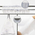 Small Trash Bag, 1.2 Gallon Trash Bags With Drawstring Trash can Liners for Bedroom Home Kitchen 75 Counts, Black...