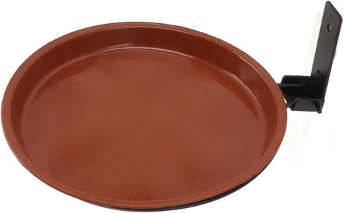 TOPINCN Tree Mount Bird Tray, Tree Mounted Bird Feeder Easy to Install for Backyard (2 Pot and 2 Bracket)...