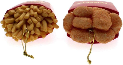 Kurt Adler 3-Inch Resin Fries and Nuggets Ornaments 2 Assorted...
