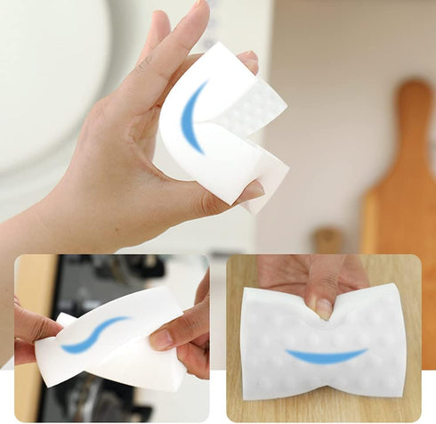 Magic Sponges Eraser,50PCS 2X Density Melamine Sponge Foam Cleaner for Bathtub, Floor, Baseboard, Bathroom, Wall,Kitchen,Furniture (50PCS (2X Dens...