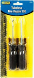 Performance Tool 60202 Tire Repair Kit for Cars and Trucks - Includes Plugger, Reamer, and Plugs - Keep Your Tires in Top Shape...