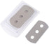 Gomake Replacement Blades for Bodyguard Vinyl Backing Cutter Knife, Stainless Steel, Pack of 50...