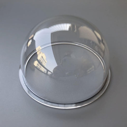 4.3 Inch Outdoor Waterproof Polycarbonate PC Clear Ball Cover Heightened Surveillance Security CCTV Camera Dome Protective Housing Optical Round T...