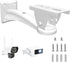 Mini Projector Wall Mount/Projector Hanger/CCTV Security Camera Housing Mounting Bracket(White) - for CCTV/Camera/Projector/Webcam...