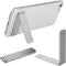 Ultra-Thin Cell Phone Holder, Adjustable Mini Alloy Phone Kickstand Portable Foldable Phone Stand Adjustable Angle for Mobile Phone Tablet Univers...