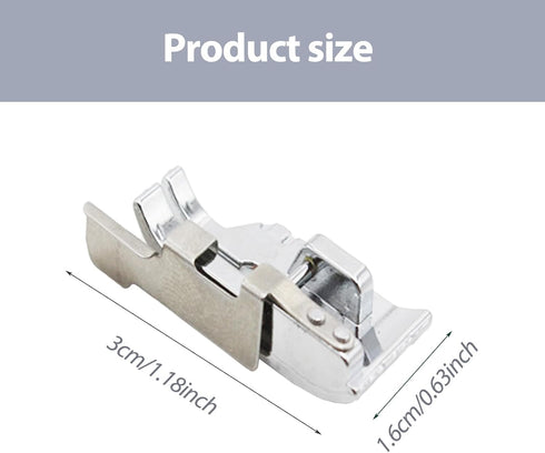 3 Pcs Seam Allowance Foot Quilting Foot for Sewing Machine 1/4'' Quilting Patchwork Presser Feet with Edge Guide Fits All Low Shank Snap On Machin...