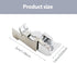 3 Pcs Seam Allowance Foot Quilting Foot for Sewing Machine 1/4'' Quilting Patchwork Presser Feet with Edge Guide Fits All Low Shank Snap On Machin...